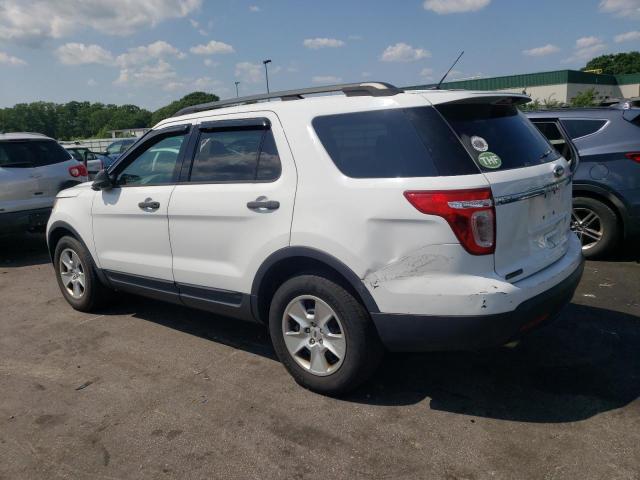 1FM5K7B99DGB02278 - 2013 FORD EXPLORER WHITE photo 2