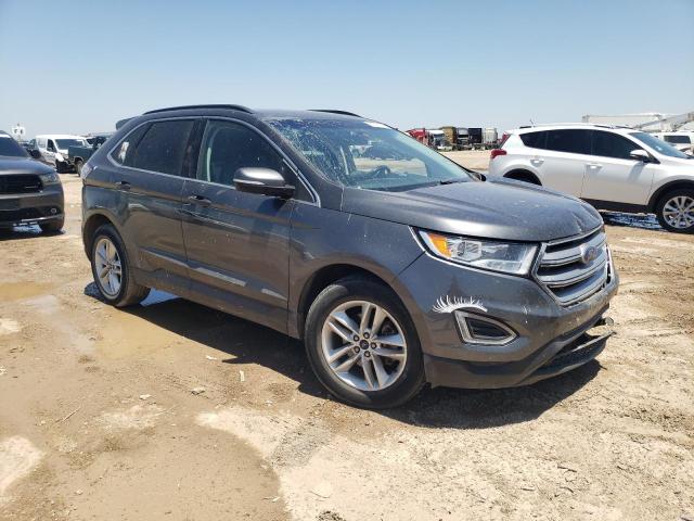 2FMPK3J8XGBC66094 - 2016 FORD EDGE SEL GRAY photo 4