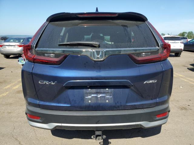 2HKRW2H54LH630693 - 2020 HONDA CR-V EX BLUE photo 6