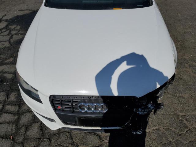 WAUKGAFL7BA059018 - 2011 AUDI S4 PRESTIGE WHITE photo 11