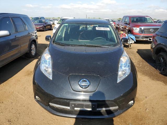 1N4AZ0CP8FC307769 - 2015 NISSAN LEAF S BLACK photo 5