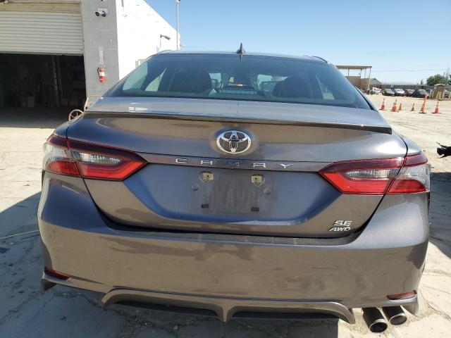 4T1T11BK4PU078682 - 2023 TOYOTA CAMRY SE NIGHT SHADE GRAY photo 6