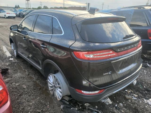 5LMCJ1C97KUL46299 - 2019 LINCOLN MKC BLACK photo 3