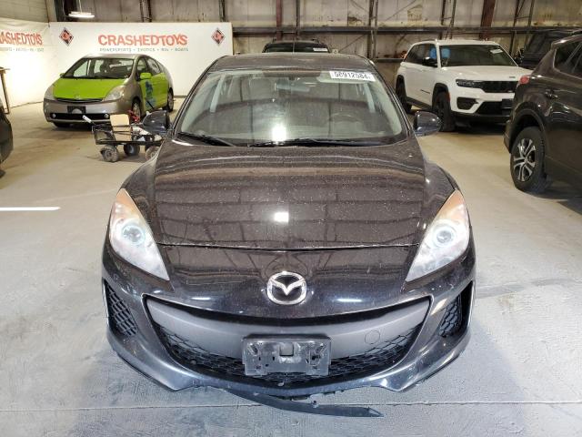 JM1BL1M83C1613296 - 2012 MAZDA 3 I BLACK photo 5