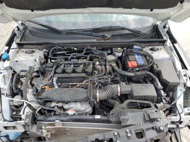 2HGFE1F75NH312387 - 2022 HONDA CIVIC EX WHITE photo 11