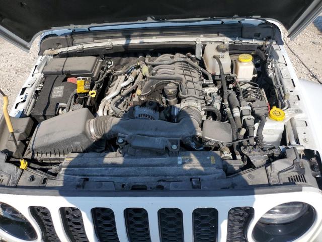 1C6HJTFGXPL501175 - 2023 JEEP GLADIATOR OVERLAND WHITE photo 10