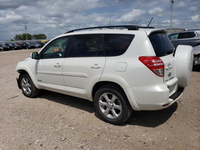 JTMBF31V495001817 - 2009 TOYOTA RAV4 LIMITED WHITE photo 2