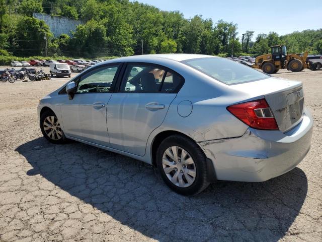 19XFB2F53CE315132 - 2012 HONDA CIVIC LX SILVER photo 2