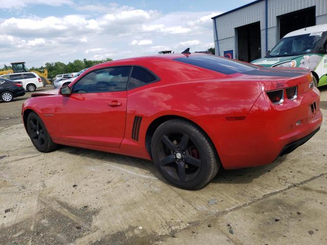 2G1FC1EV8A9227321 - 2010 CHEVROLET CAMARO LT RED photo 2