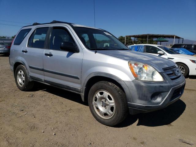 JHLRD68546C006831 - 2006 HONDA CR-V LX SILVER photo 4