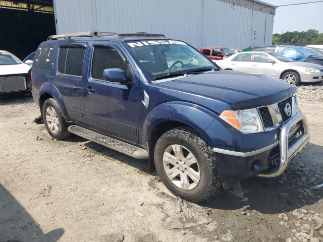 5N1AR18W17C627240 - 2007 NISSAN PATHFINDER LE BLUE photo 4