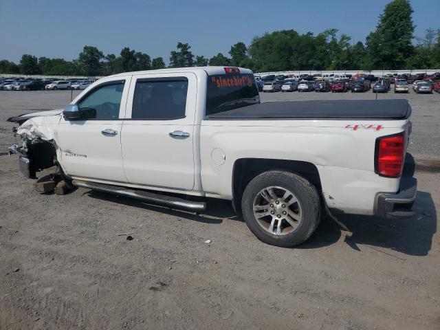 3GCUKREC6EG105261 - 2014 CHEVROLET SILVERADO K1500 LT WHITE photo 2