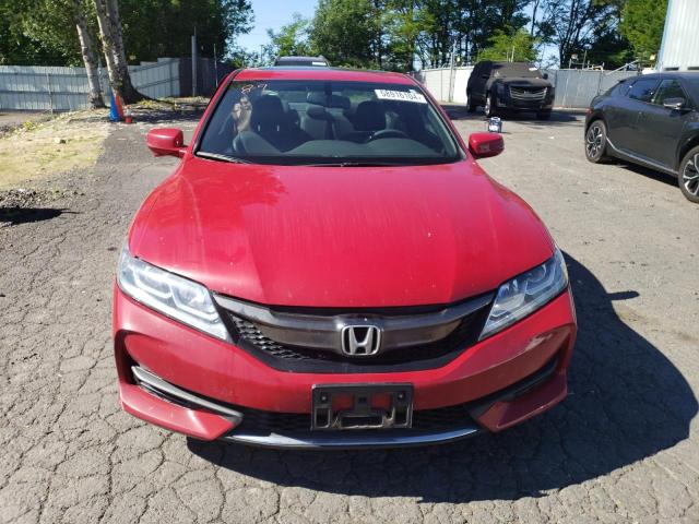 1HGCT1B8XHA002309 - 2017 HONDA ACCORD EXL RED photo 5