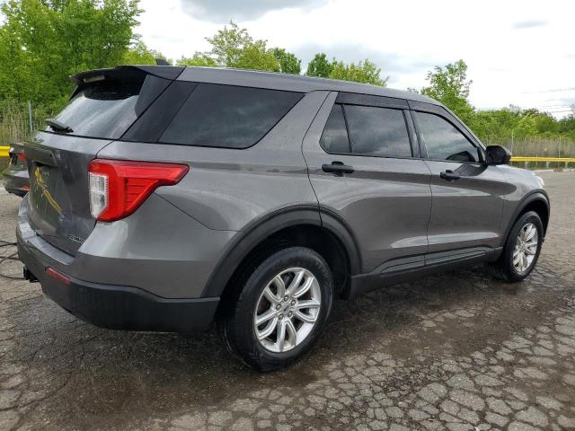 1FM5K8AW5LGC15544 - 2020 FORD EXPLORER POLICE INTERCEPTOR GRAY photo 3