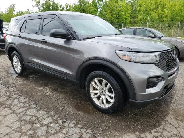 1FM5K8AW5LGC15544 - 2020 FORD EXPLORER POLICE INTERCEPTOR GRAY photo 4
