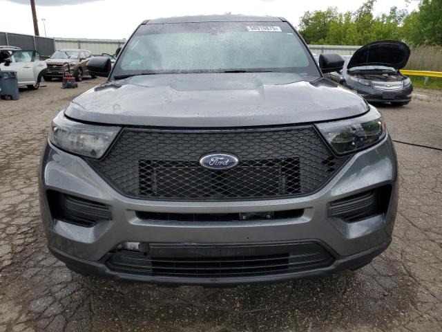 1FM5K8AW5LGC15544 - 2020 FORD EXPLORER POLICE INTERCEPTOR GRAY photo 5