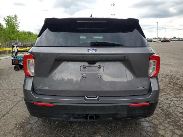 1FM5K8AW5LGC15544 - 2020 FORD EXPLORER POLICE INTERCEPTOR GRAY photo 6