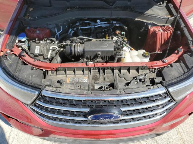 1FMSK8DH3MGC36149 - 2021 FORD EXPLORER XLT RED photo 12