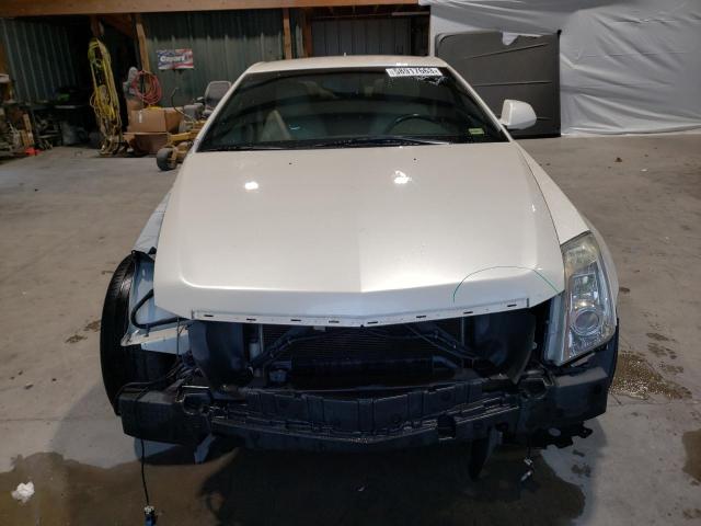 1G6DL1ED8B0113680 - 2011 CADILLAC CTS PERFORMANCE COLLECTION WHITE photo 5