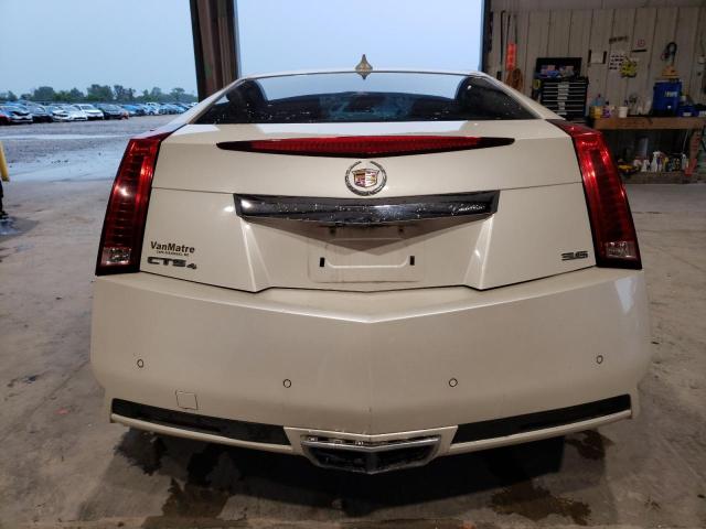 1G6DL1ED8B0113680 - 2011 CADILLAC CTS PERFORMANCE COLLECTION WHITE photo 6