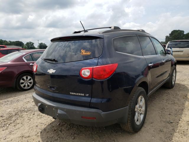 1GNER23D29S143420 - 2009 CHEVROLET TRAVERSE LT BLUE photo 4