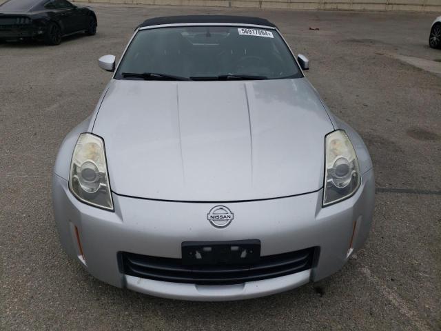 JN1AZ36A86M453475 - 2006 NISSAN 350Z ROADSTER SILVER photo 5