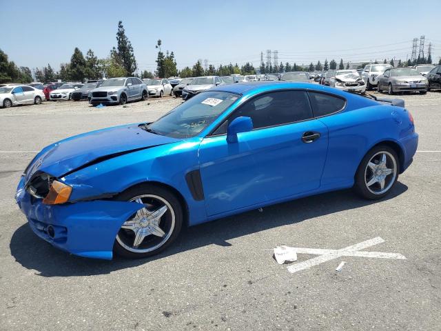 KMHHM65DX4U136457 - 2004 HYUNDAI TIBURON BLUE photo 1