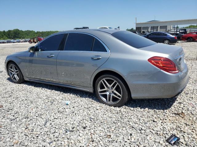 WDDUG8CB9EA009912 - 2014 MERCEDES-BENZ S 550 GRAY photo 2