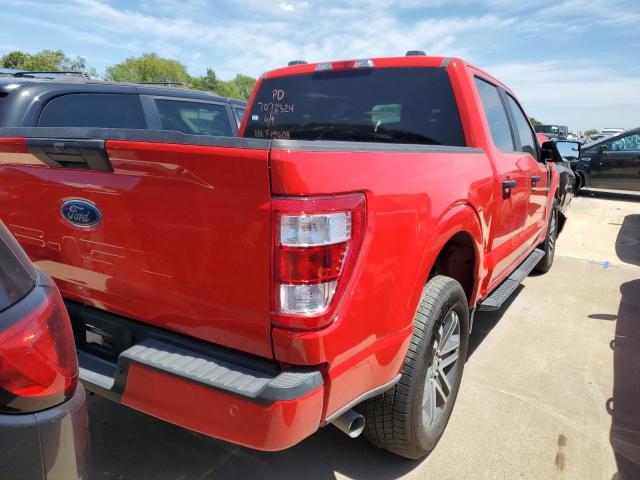 1FTEW1CP3PKF15608 - 2023 FORD F150 SUPERCREW RED photo 3