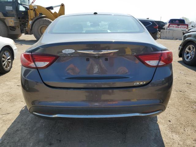 1C3CCCAB4FN535483 - 2015 CHRYSLER 200 LIMITED GRAY photo 6