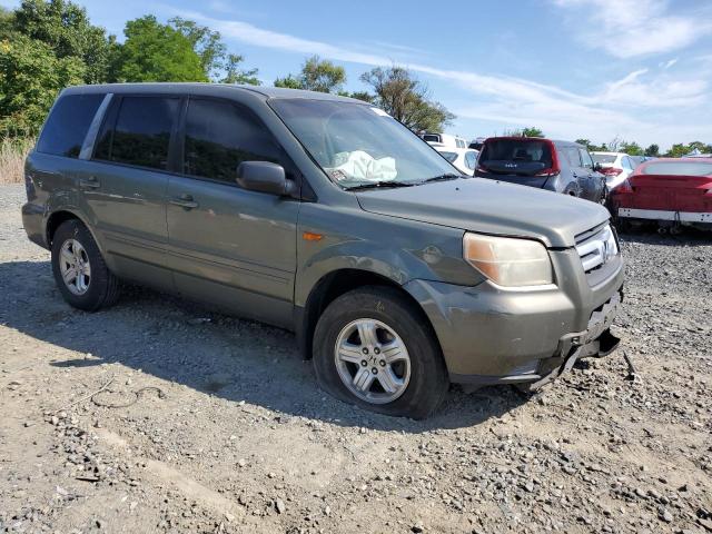 5FNYF18137B029699 - 2007 HONDA PILOT LX GRAY photo 4