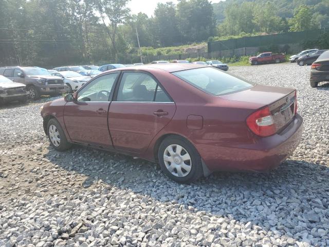 4T1BE32K63U243010 - 2003 TOYOTA CAMRY LE RED photo 2