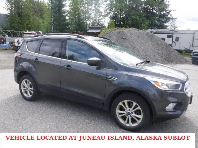 1FMCU9GD0JUC95119 - 2018 FORD ESCAPE SE Графитовый фото 4