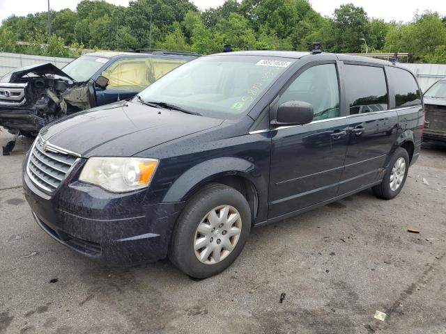 2A4RR4DE8AR226458 - 2010 CHRYSLER TOWN AND C LX BLUE photo 1