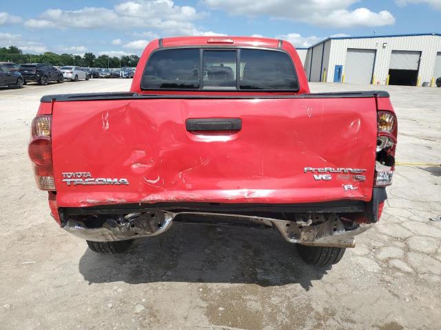3TMJU62NX8M052247 - 2008 TOYOTA TACOMA DOUBLE CAB PRERUNNER RED photo 6