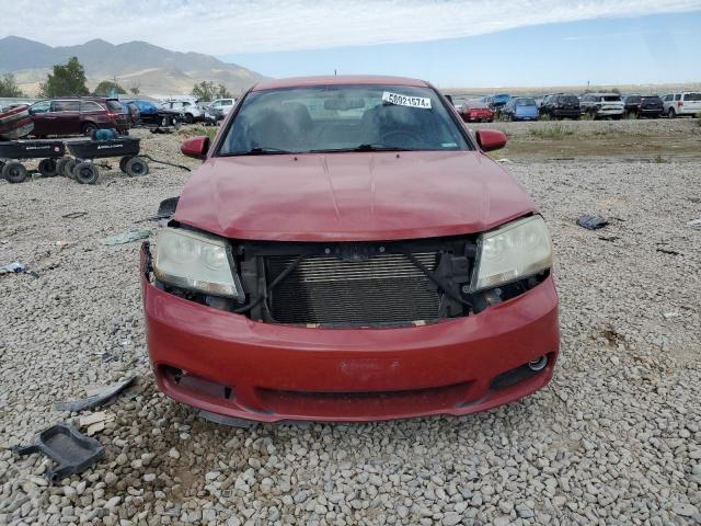 1C3CDZEG6CN227894 - 2012 DODGE AVENGER SXT RED photo 5