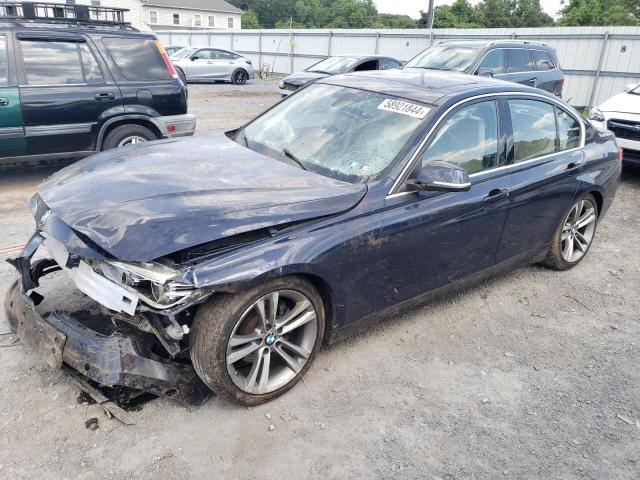 WBA8D9G31HNU63241 - 2017 BMW 330 XI أزرق صورة 1