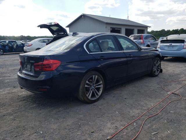WBA8D9G31HNU63241 - 2017 BMW 330 XI أزرق صورة 3