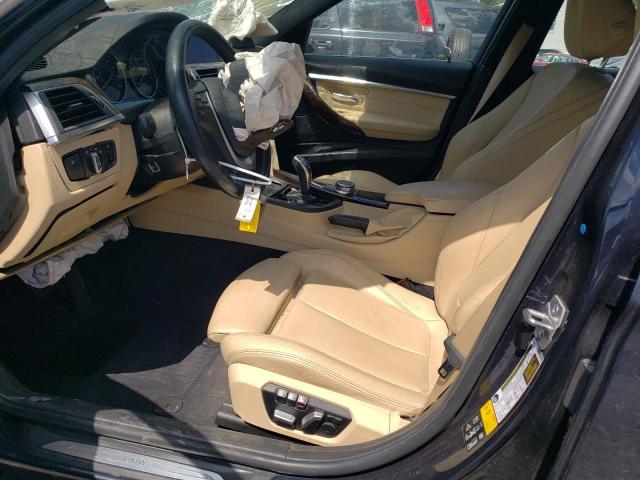 WBA8D9G31HNU63241 - 2017 BMW 330 XI أزرق صورة 7