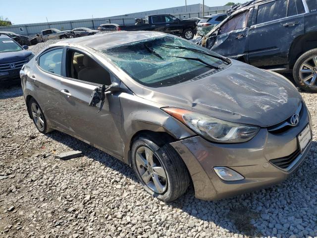 5NPDH4AE0DH390649 - 2013 HYUNDAI ELANTRA GLS GRAY photo 4