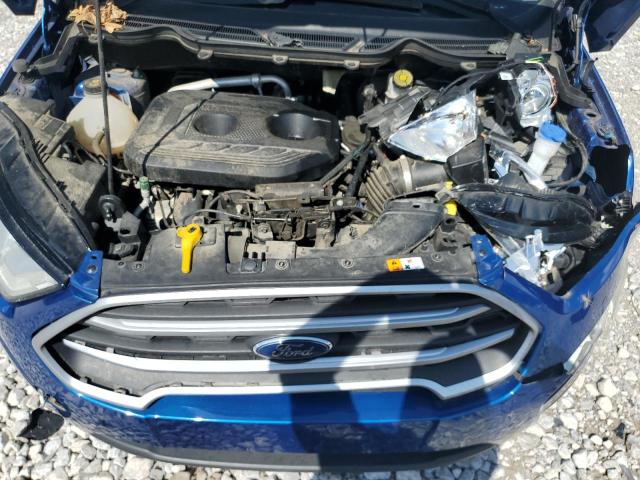 MAJ6S3GL0LC368774 - 2020 FORD ECOSPORT SE ლურჯი ფოტო 12