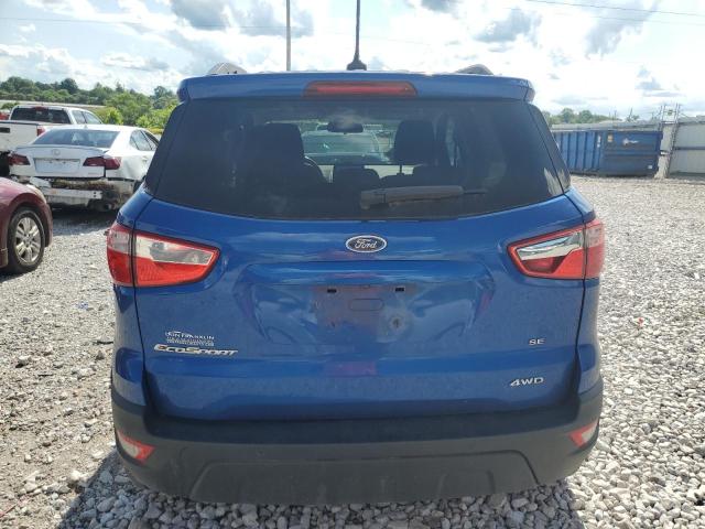 MAJ6S3GL0LC368774 - 2020 FORD ECOSPORT SE ლურჯი ფოტო 6