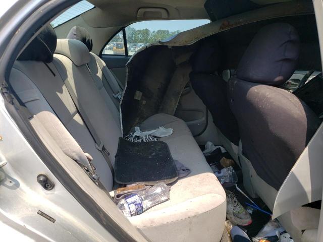 JTDBU4EE4BJ098312 - 2011 TOYOTA COROLLA BASE Сріблястий фото 10