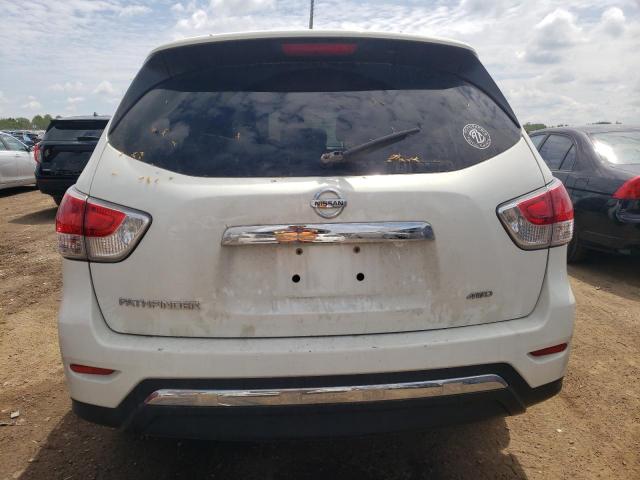 5N1AR2MMXEC693146 - 2014 NISSAN PATHFINDER S أبيض صورة 6
