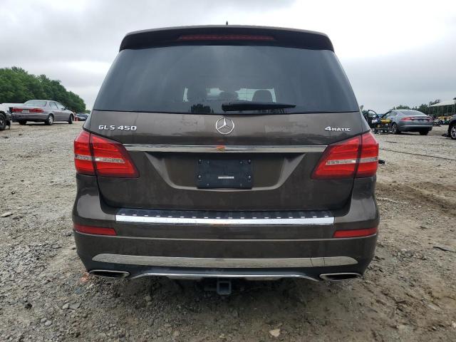 4JGDF6EE3HA953729 - 2017 MERCEDES-BENZ GLS 450 4MATIC BROWN photo 6