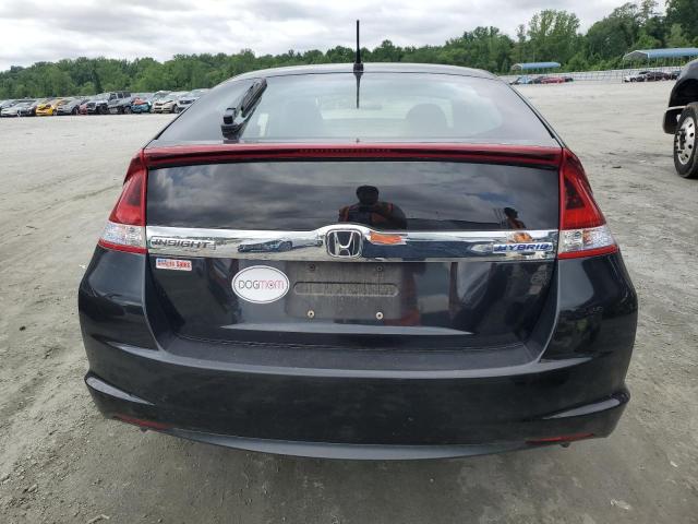 JHMZE2H79DS000142 - 2013 HONDA INSIGHT EX BLACK photo 6