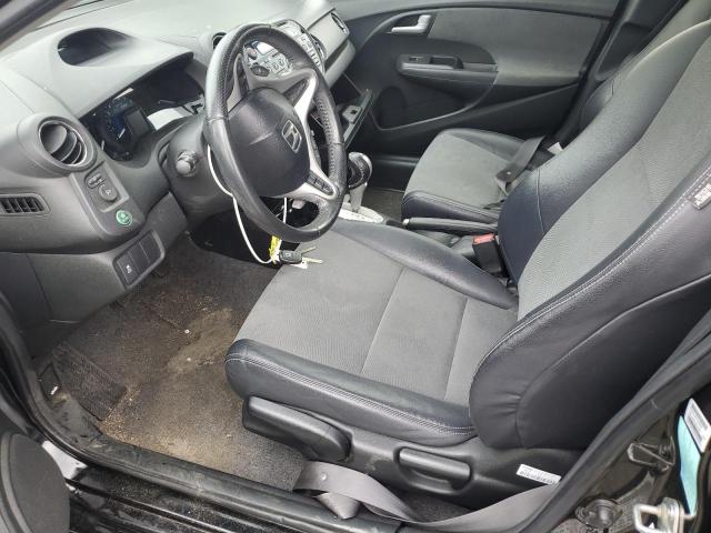 JHMZE2H79DS000142 - 2013 HONDA INSIGHT EX BLACK photo 7
