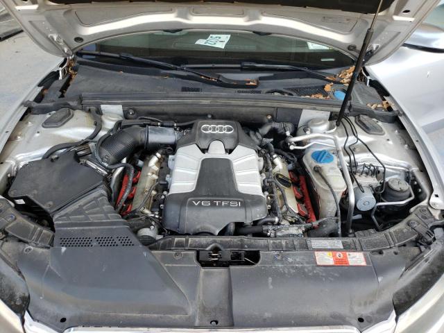 WAUCGAFH8AN013625 - 2010 AUDI S5 PREMIUM PLUS SILVER photo 11