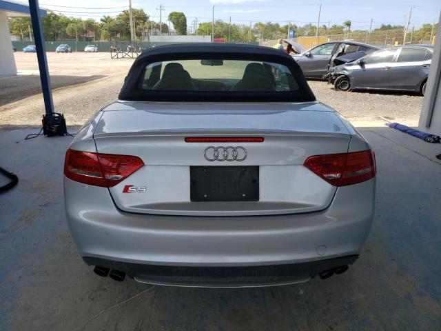 WAUCGAFH8AN013625 - 2010 AUDI S5 PREMIUM PLUS SILVER photo 6