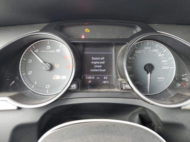 WAUCGAFH8AN013625 - 2010 AUDI S5 PREMIUM PLUS SILVER photo 9